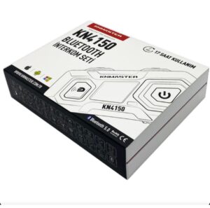 Knmaster KN4150 Motosiklet Kask İnterkom Bluetooth Intercom Kulaklık Seti